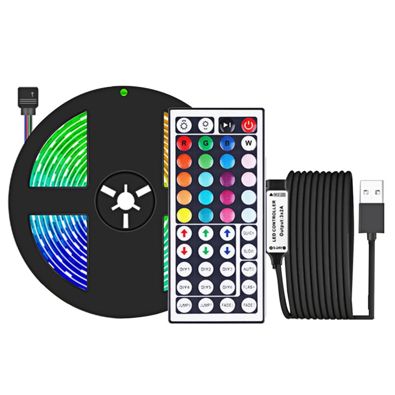 Led Module Rgb Epoxy Bande LED RGB 5050 étanche de 1 mètre, 20 couleurs personnalisables ...
