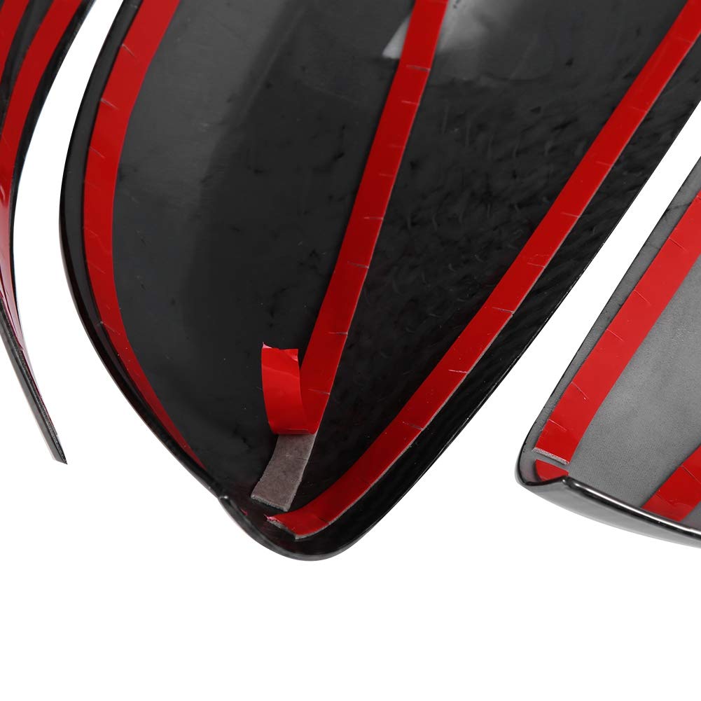 pezzi ABS vera fibra di carbonio modello specchietto retrovisore copertura trim tappo adatto per nuova serie 5 2018-201 - 9