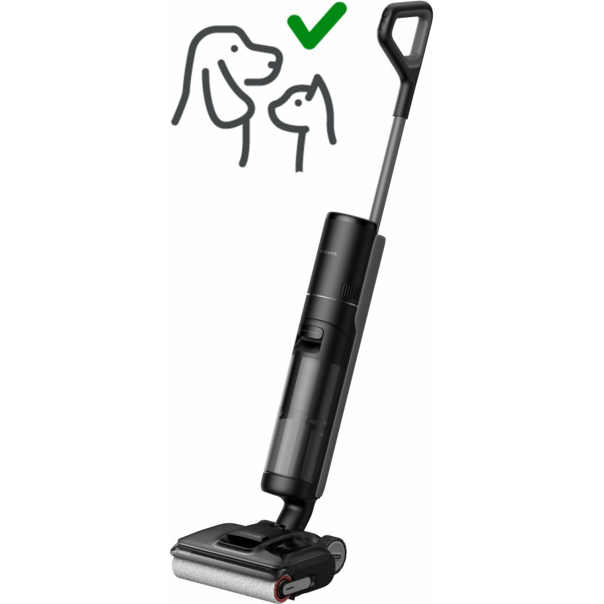 Dreame Negro Aspiradora En Seco Y Húmedo H12 Pro Flexreach Friegasuelos Autolimpieza Sin Cable - Imagen 7