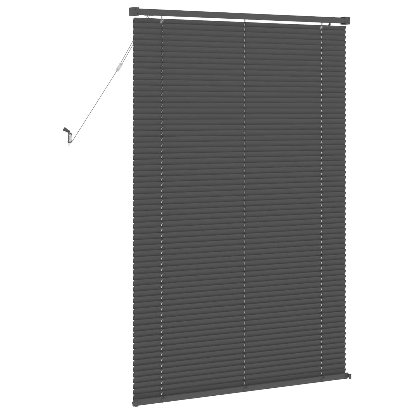 vidaXL Store Vénitien Gris Argenté 150 x 100 cm 25 mm PVC - 6