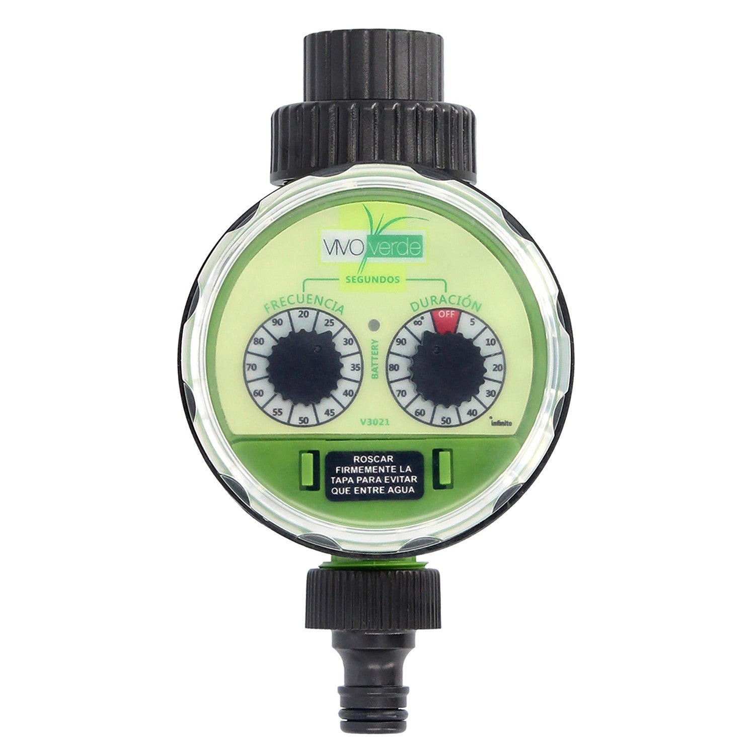 Programador nebulizacion riego jardin, analogico grifos 3/4