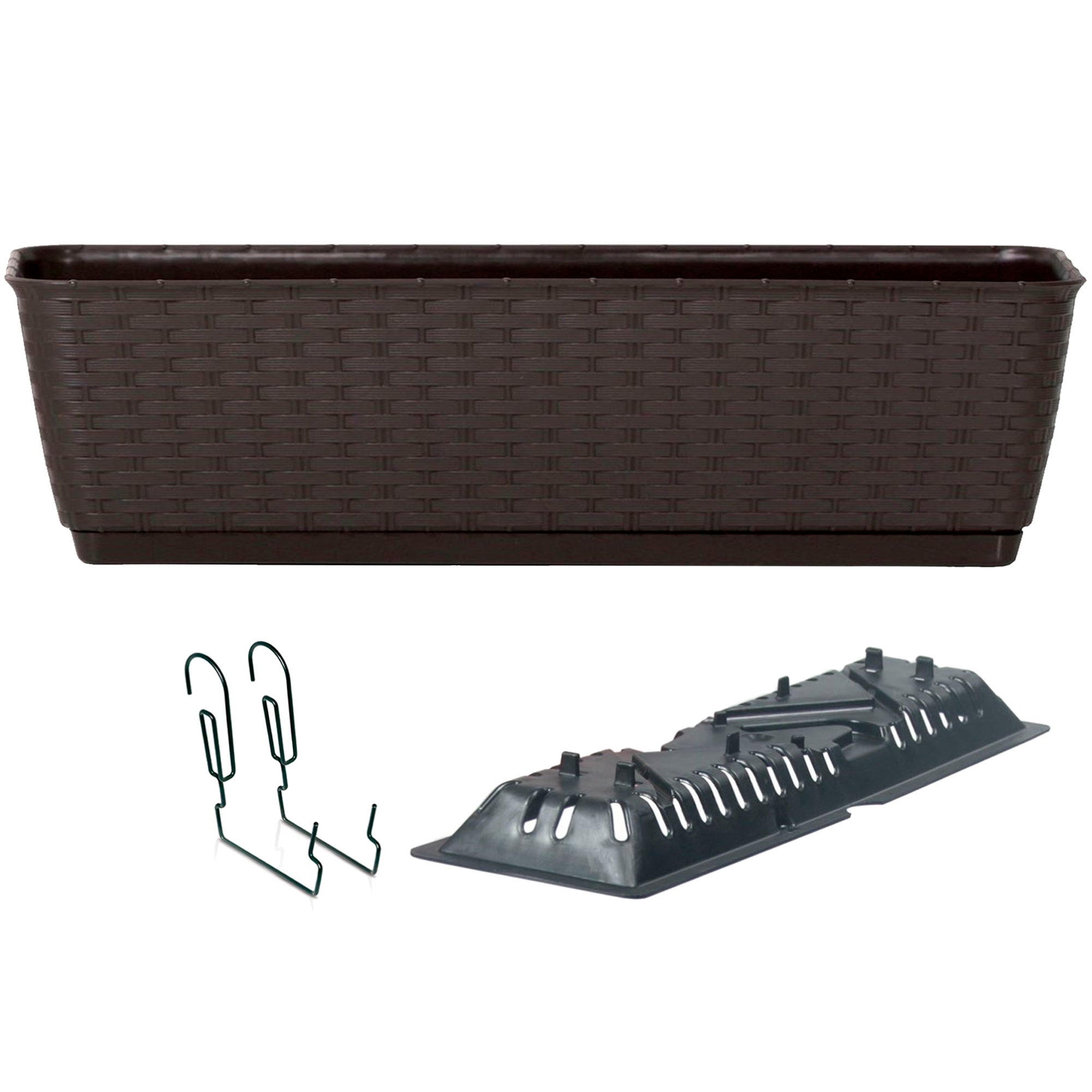 Doniczka Prosperplast RATOLLA CASE PW - umbra DRL600PW-440U