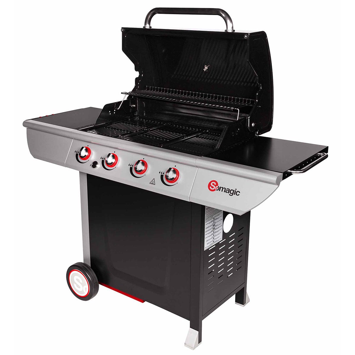 Home Maison Barbacoa De Gas Con 4 Quemadores , Leroy Merlin