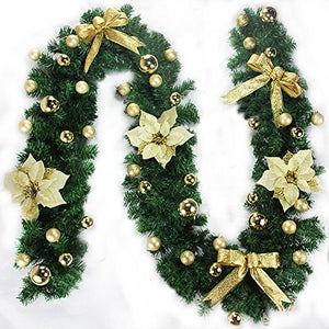Ghirlanda Porta Primavera 45cm - Decorazione Porta Erba Sintetica, Per Natale E Festività, Verde - Foto 7
