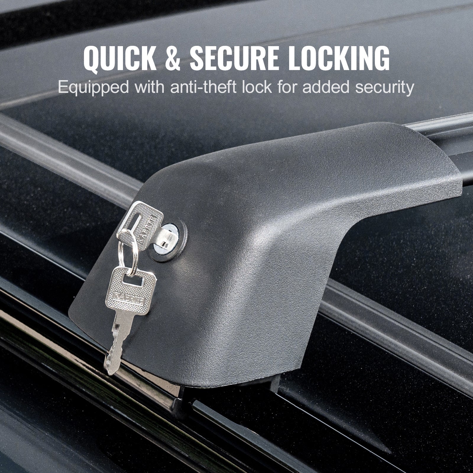 Barres Transversales Toit Universelles SucceBuy 122,8 cm (48,4