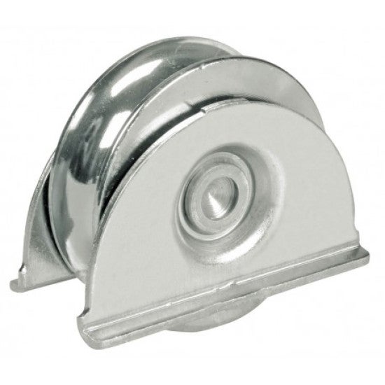 Ruota Con Scanalatura A V Da 80 Mm In Staffa Fissa On - Foto 9