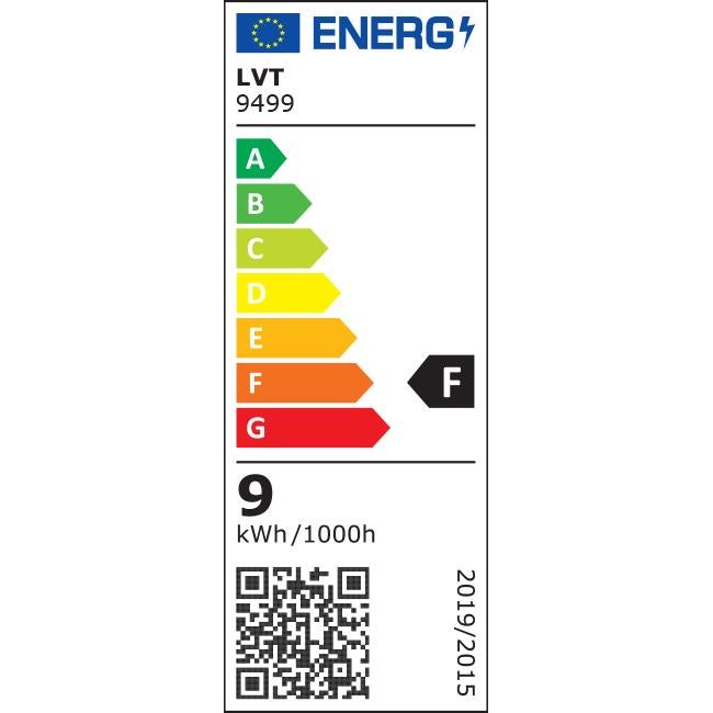 Kinkiet ścienny LED Como 90cm 9W IP20 4000K wewnętrzny zloty czarny lampa MasterLED - 8