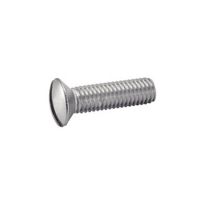 Vis à métaux tête fraisée fendue Inox A2 - 3 x 40 mm