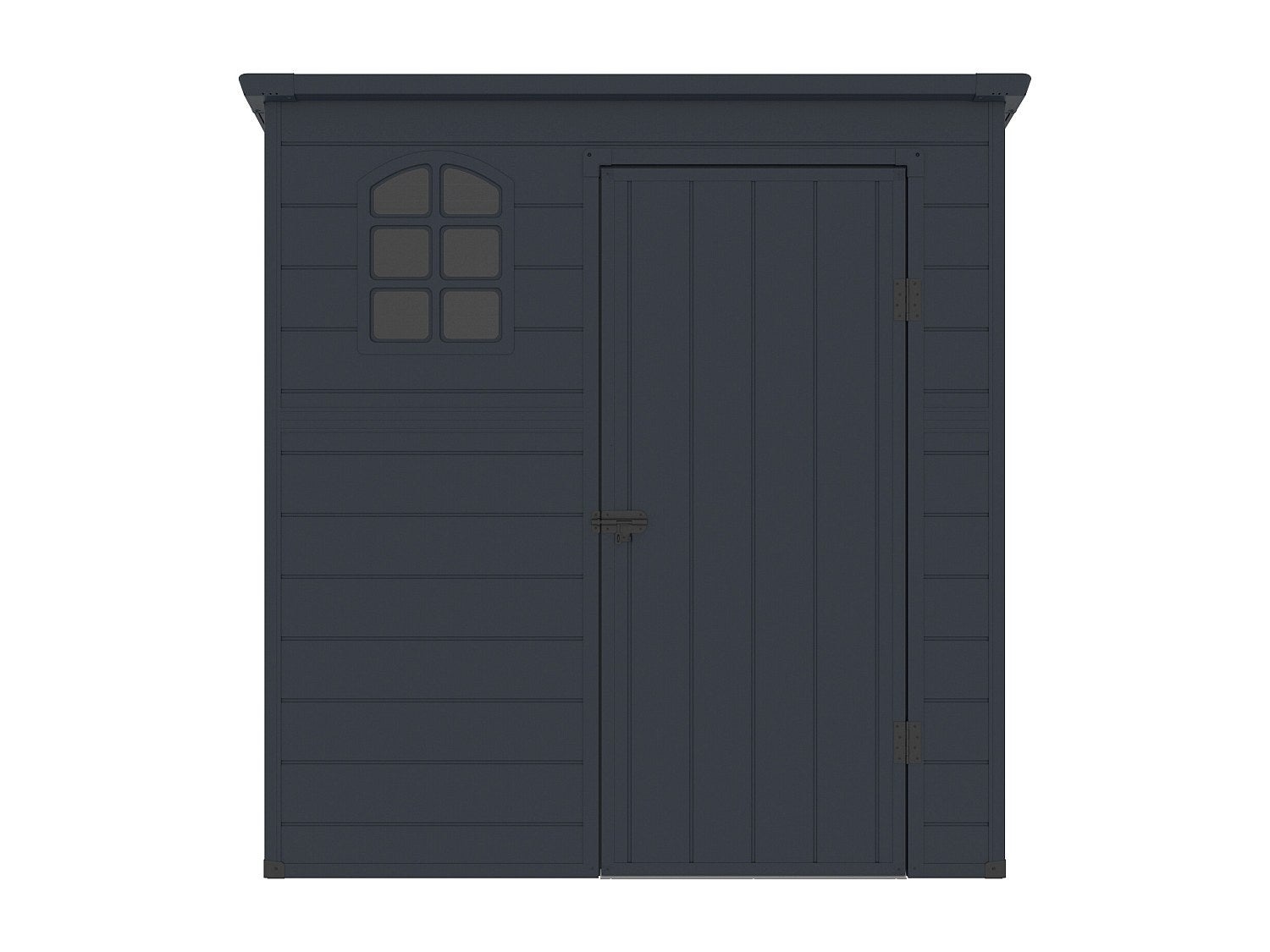 Schowek ogrodowy z antracytowej żywicy 2,09 m² - NERIO