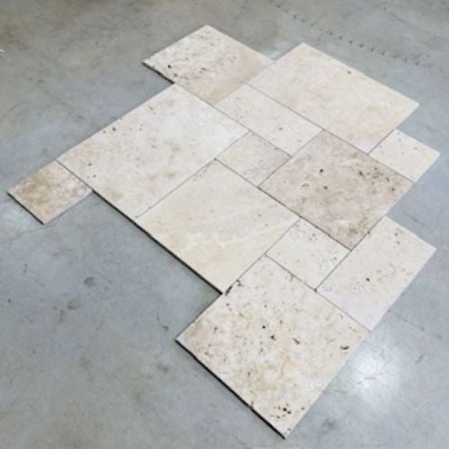 Albedo Pierre - Travertin OPUS deuxième choix PREMIUM - set de 0,74m2 - 4