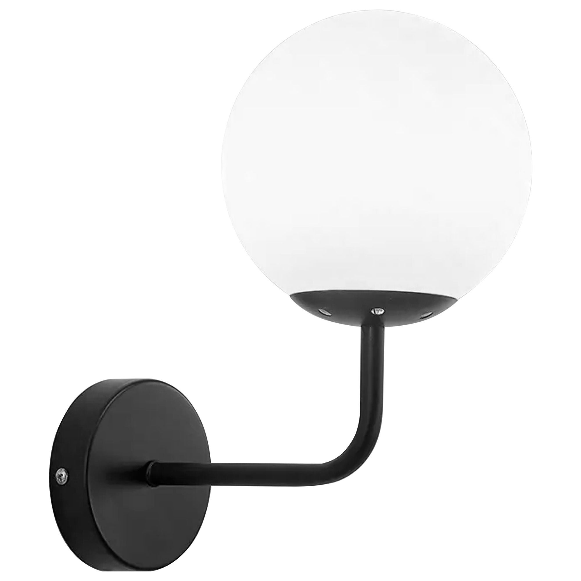 Kinkiet Toolight G095-1W Czarny Biały