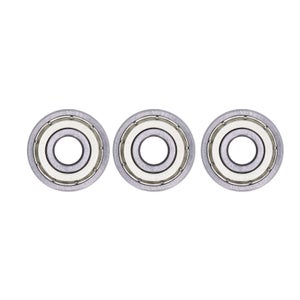 Lot De 6 Roulements à Billes Miniature 608Z - Acier Inoxydable - 8x22x7 Mm - Blindés Simples - Pour Machines, Skate, Rollers