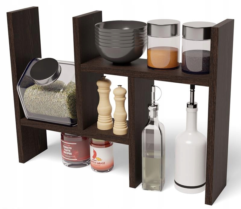 Półka kuchenna stojąca EX3 wenge szafka regał