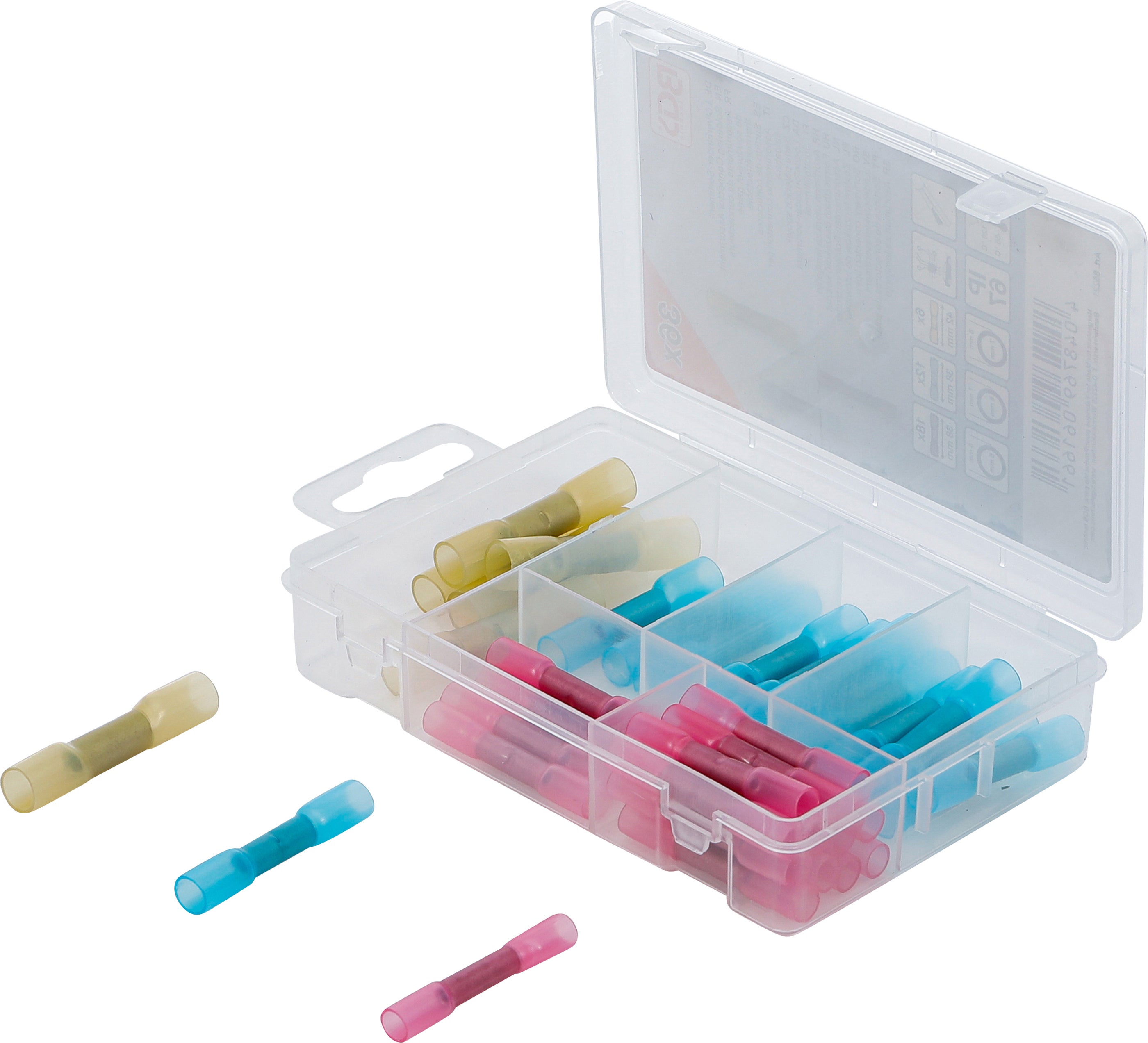 BGS 85221 | Assortimento di connettori per saldatura | con tubo termoretraibile | 36 pezzi