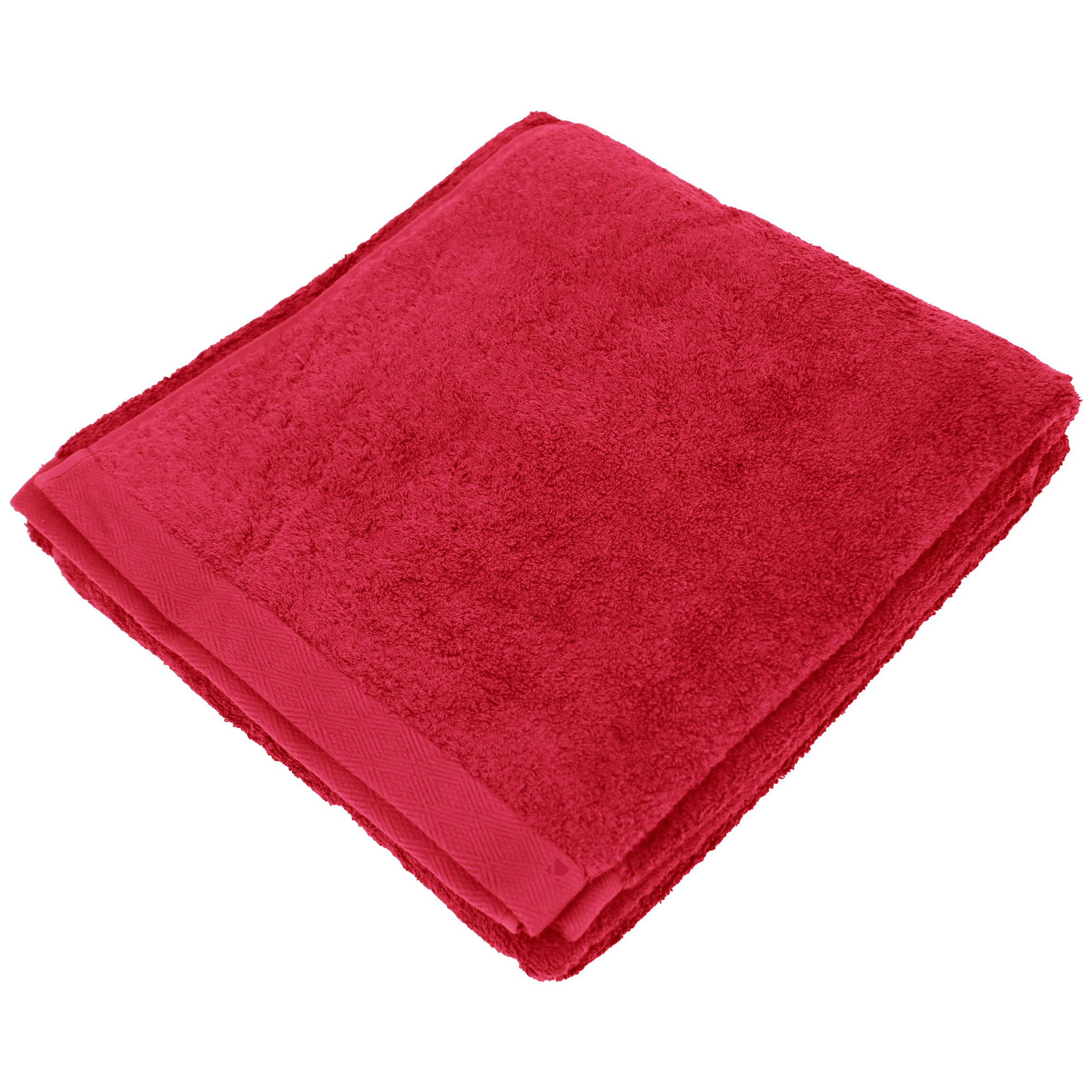 Set De 5 Serviettes De Bain ZOLLNER 100x150cm - Coton Blanc - Qualité Hôtel