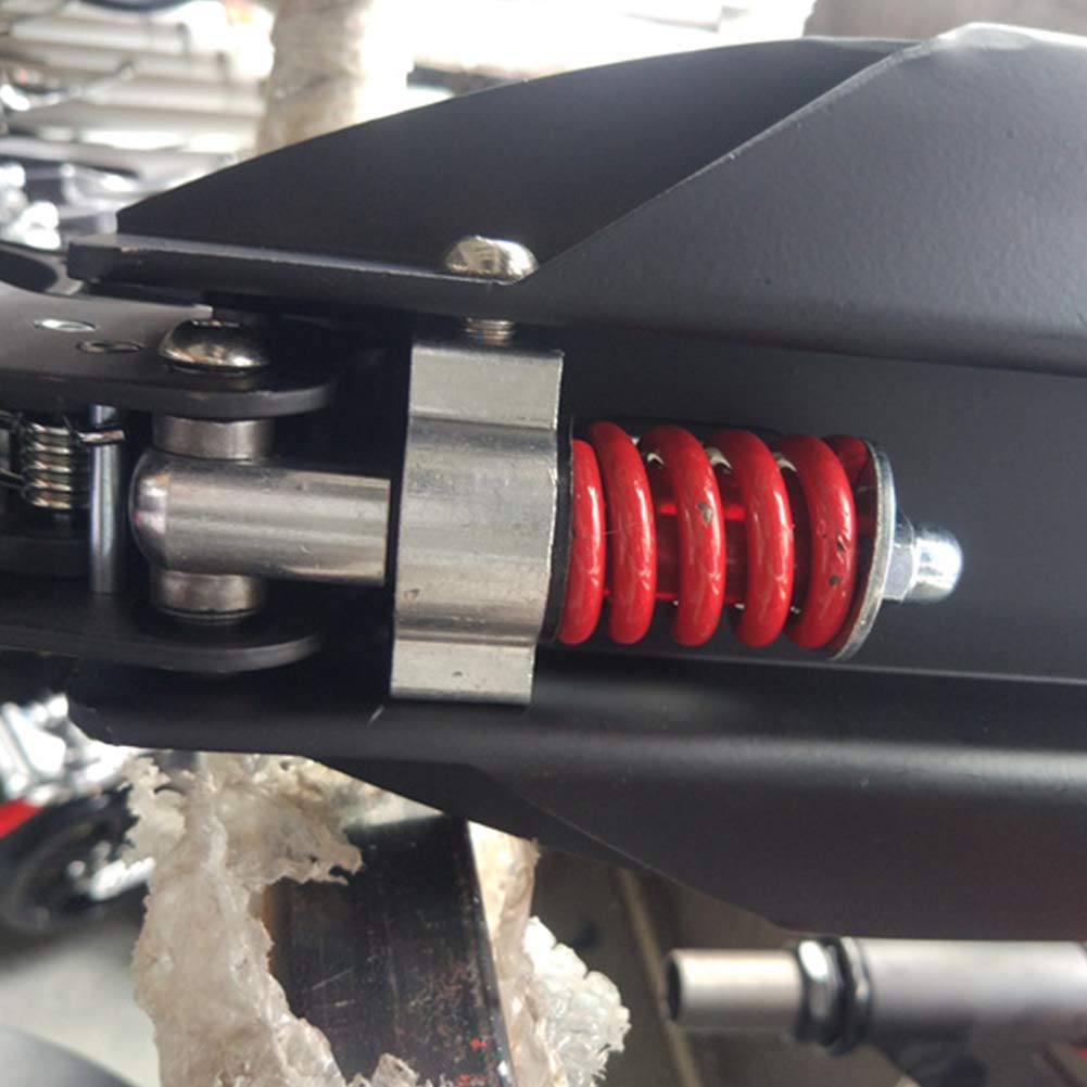 Portatarga Posteriore Per Monopattino Elettrico Pro 2 | Supporto Targa Per Scooter, In Metallo, Leggero E Facile Da Montare | Colore Nero