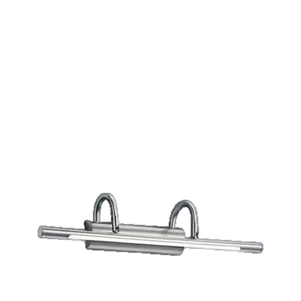 Kinkiet ścienny Cuadro srebrno-biały LED 8W 3000K 600lm wym: 10,5 x 48 x 48 cm metal IP20 Trio