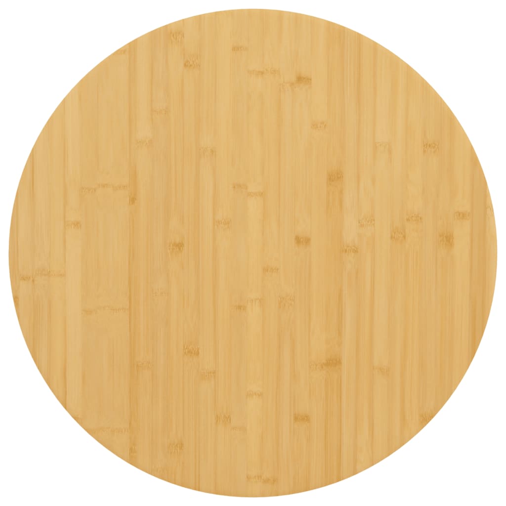 Tablero de mesa de bambú ø60x4 cm