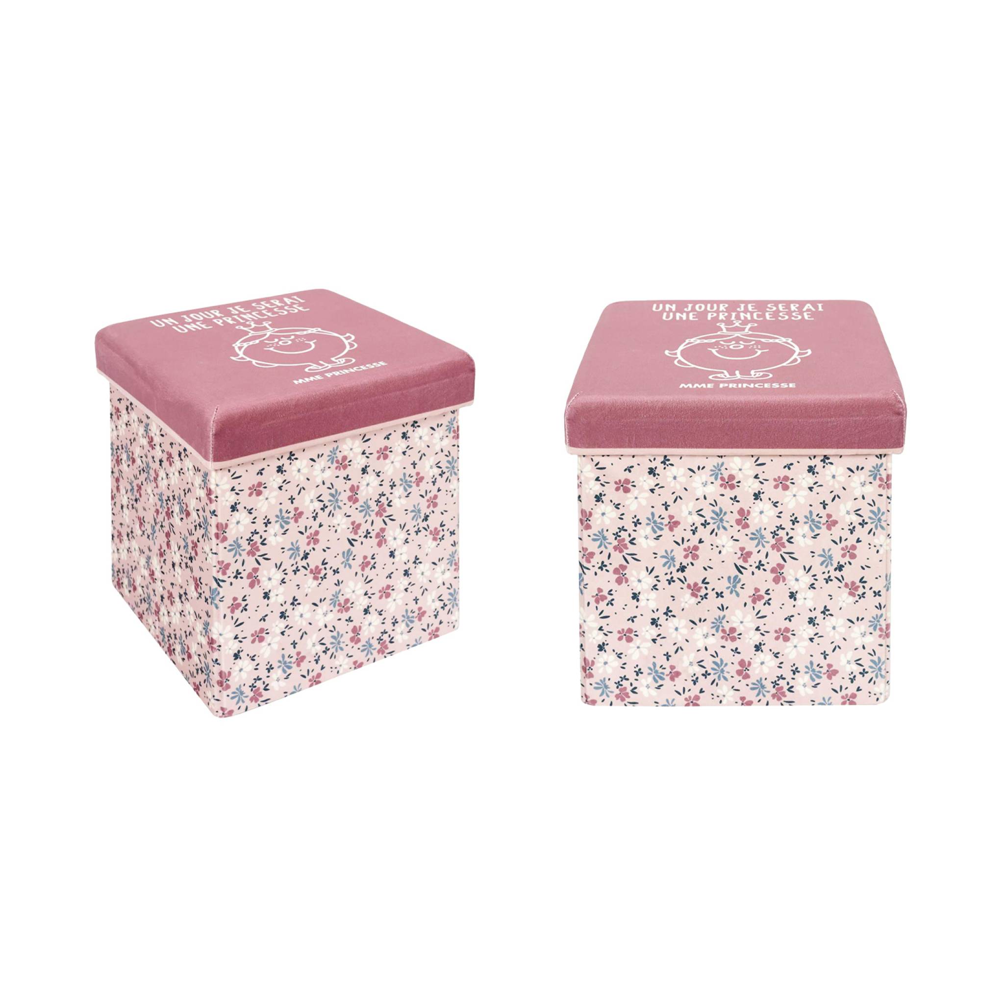 Coffre à Jouets Pour Enfant 'Douceur' - Blanc - Dimensions 61x28.5x44.2 Cm - Matière MDF - Neuf
