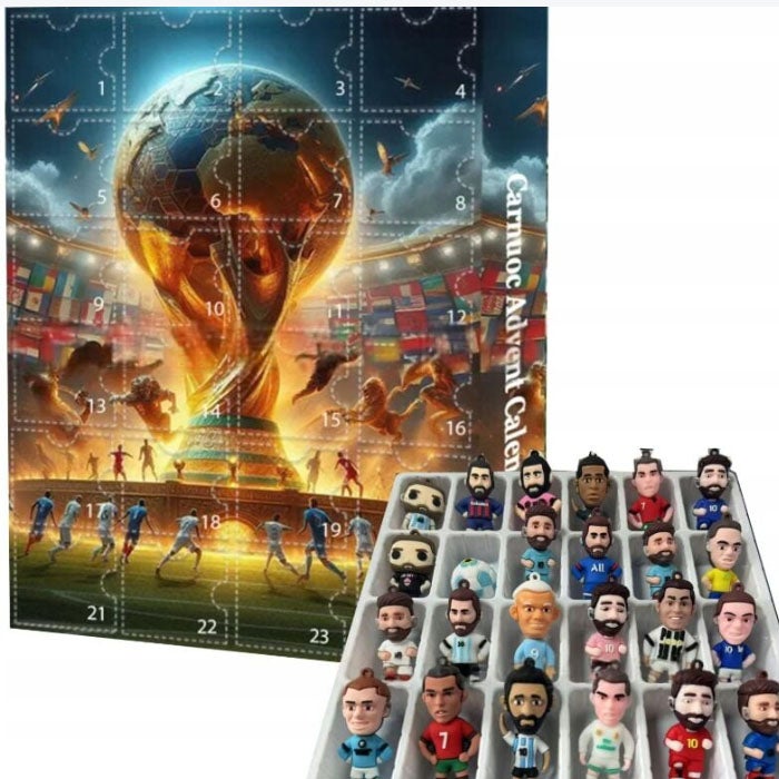 Dekora Calendario Dell'Avvento Justice League 2025 - 24 Cioccolatini Al Latte (50g) - Supereroi DC Per Bambini