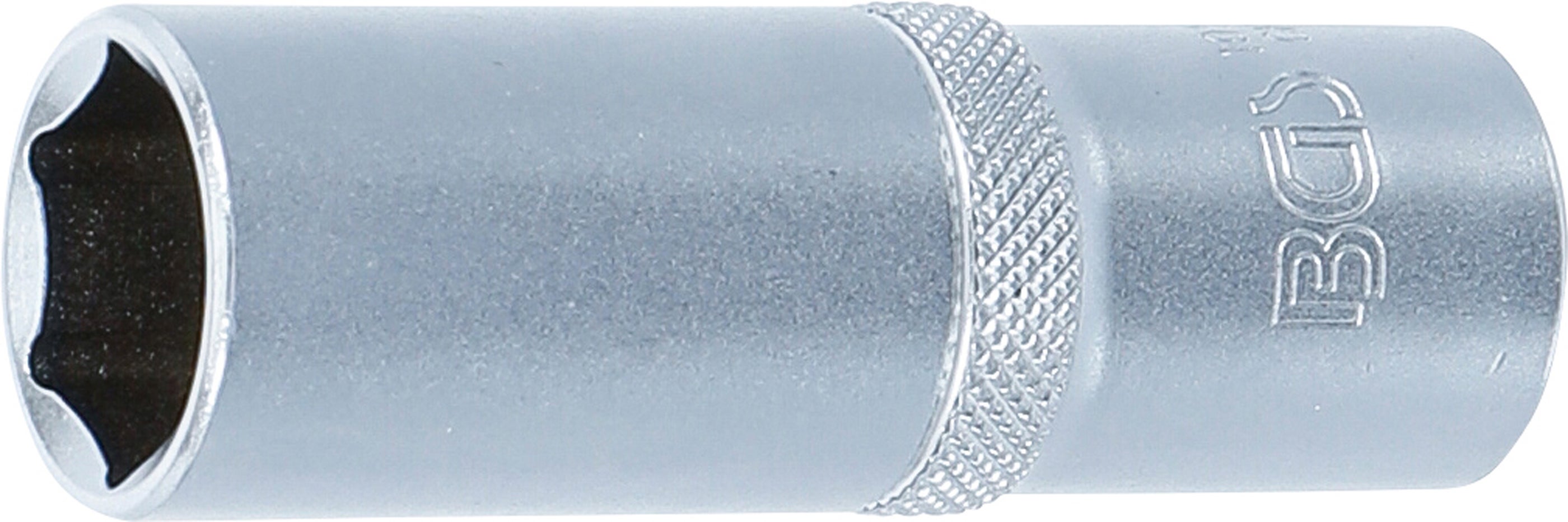 BGS Nasadka udarowa sześciokątna głęboka, napęd kwadratowy wewnętrzny 12,5 mm (1/2") SW 19 mm - 10559