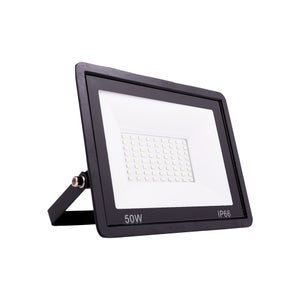 Projecteur LED Rechargeable étanche - 5 Modes - Autonomie 8h - Pliable Et Orientable - Pour Camping, Chantier, Atelier