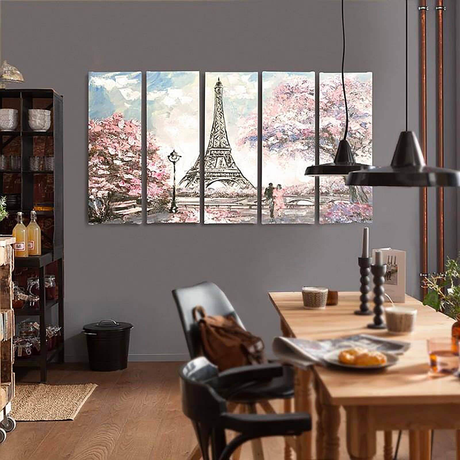 Tableau le printemps à paris - 150 x 100 cm - 5