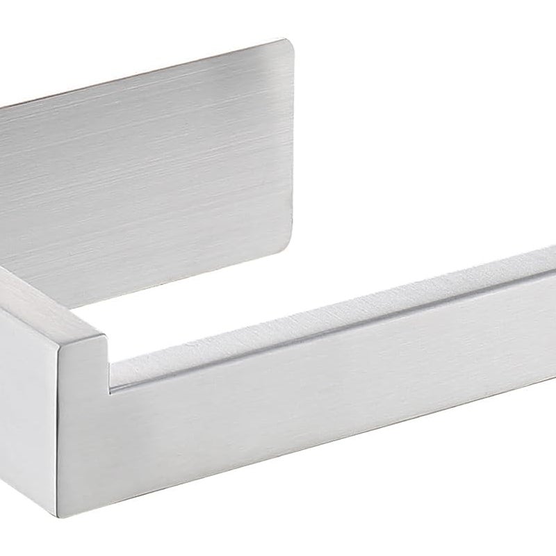 Samoprzylepny uchwyt na papier toaletowy,uchwyt na papier toaletowy ze stali nierdzewnej,nie wymaga wiercenia,1 sztuka,kolor szczotkowanego niklu