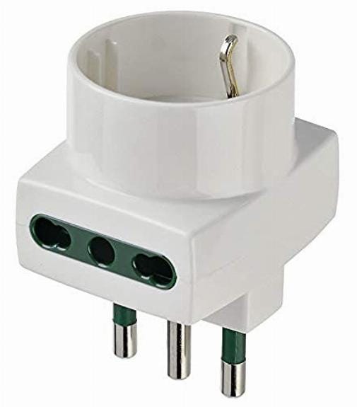 Adattatore Multiplo Vimar Sicury - 3 Prese Con Protezione Bimbi E Standard Italiano - Foto 10