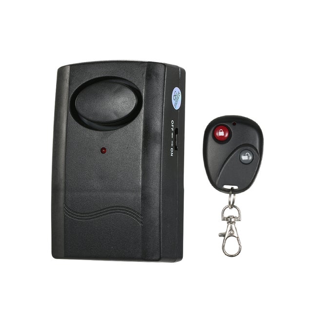Alarme Antivol Voiture 110 DB - Détecteur De Vibration - Télécommande Sans Fil - Étanche - Pour Voiture, SUV, Camping-car, Garage