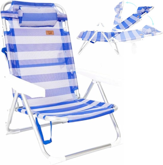 WENHUIHAO 2 Pieza Mini Tumbona Decorativa de Madera | Tumbona para muñecas | Silla de Playa | Soporte para móvil Mesa 2 Bebidas, Asiento de Tela Azul y Blanca, Aprox WENHUIHAO 2 Pieza Mini Tumbona Decorativa de Madera | Tumbona para muñecas | Silla de Playa | Soporte para móvil Mesa 2 Bebidas, Asiento de Tela Azul y Blanca, Aprox