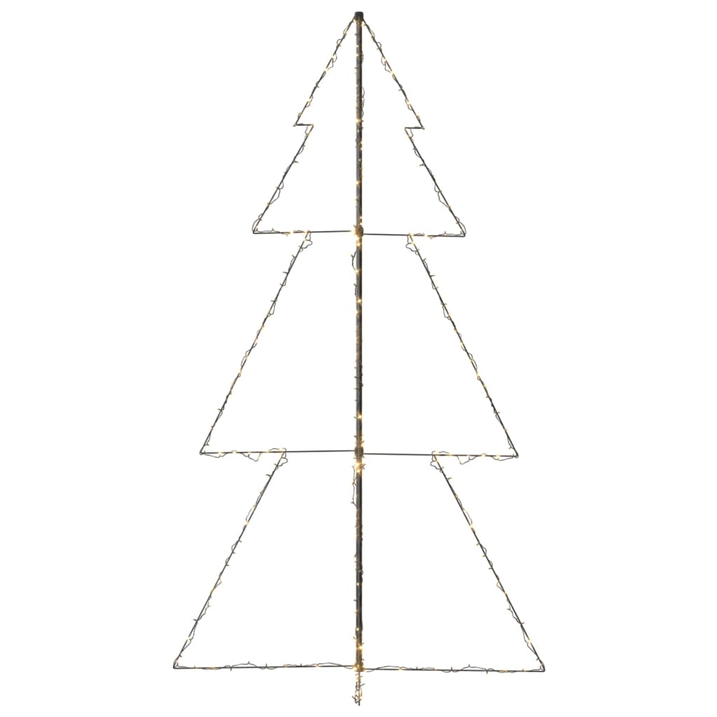 Maison Exclusive - Albero di Natale a Cono 300 LED per Interni Esterni 120x220 cm - 5