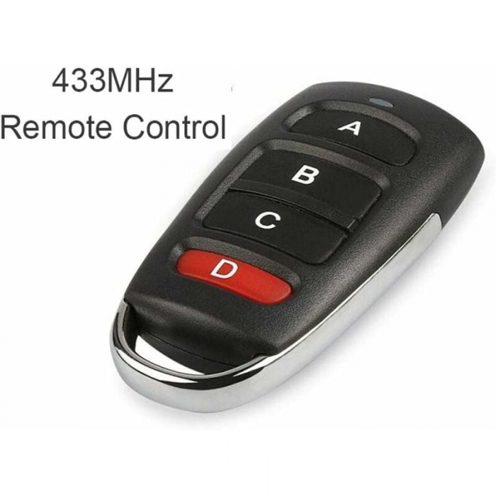Lot de 2 télécommandes de rechange universelles pour portail électrique de garage 433 MHz - 3