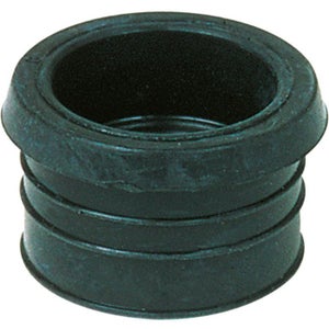 Raccord PVC Pression Droit Noir - Filetage F 1 1/4 - Diamètre 40 Mm - Avec Bague Renfort Métal - Girpi