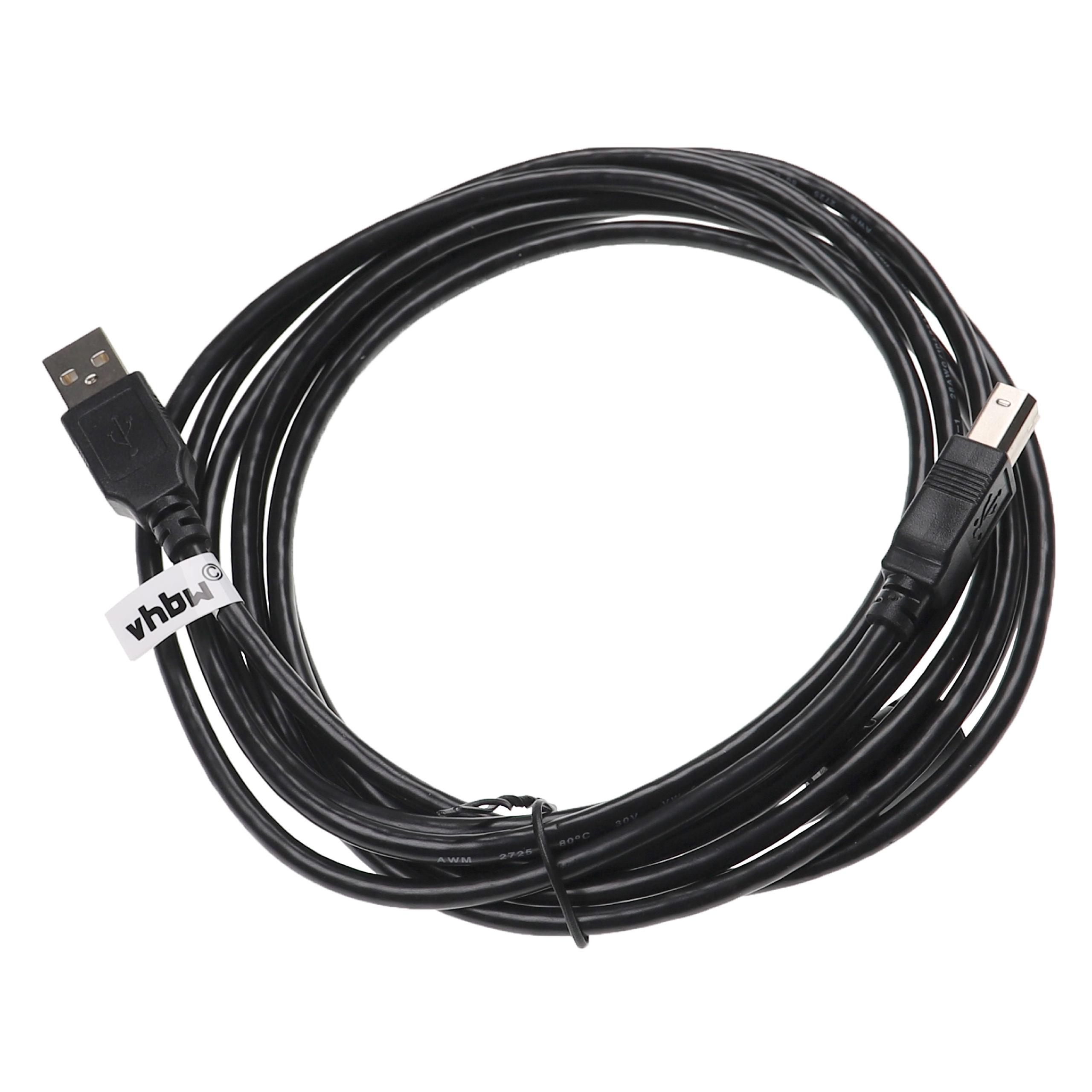 Lot10 6ft USB2.0 A~B AB Printer/Device/Scanner/Hub Cable/Cord/Wire PC/Mac{BLACK