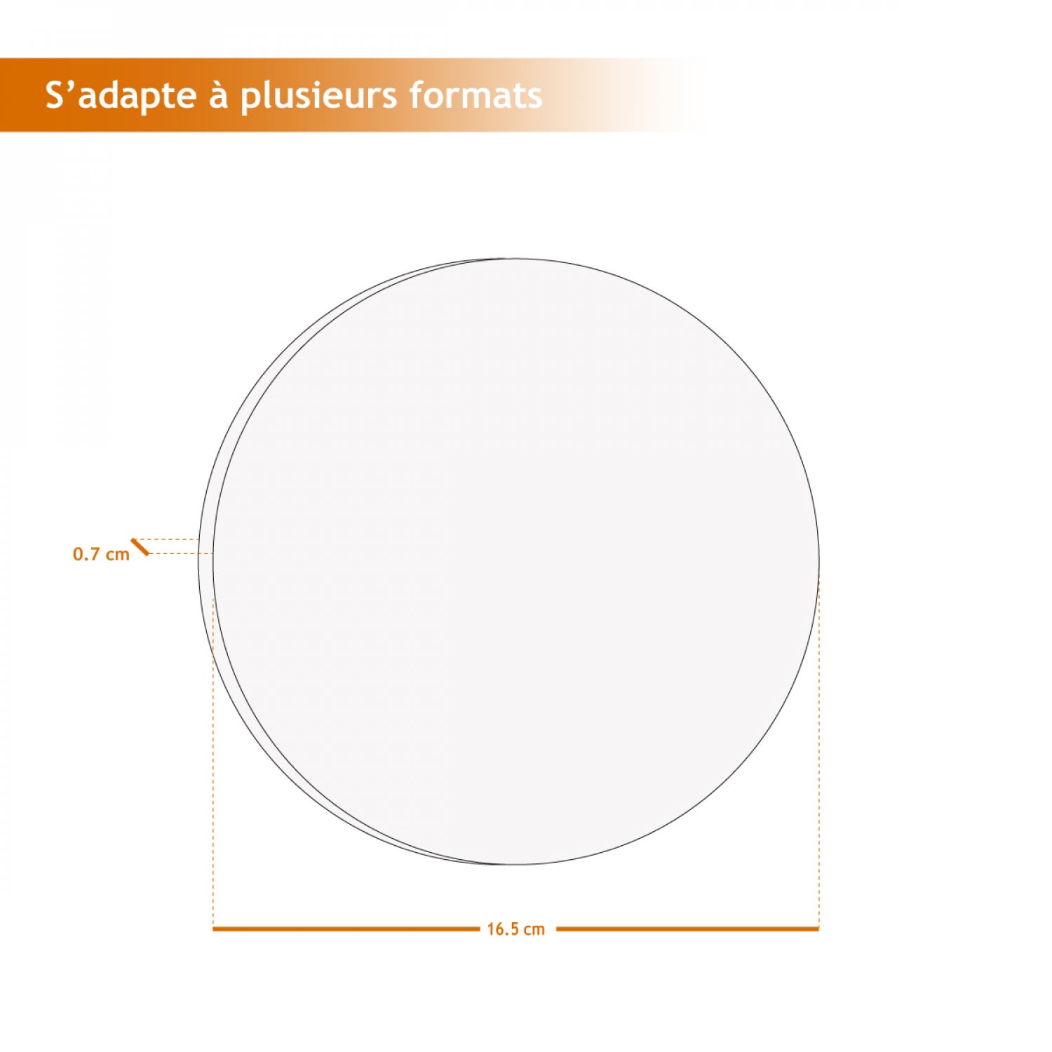 Lot de 5 filtres à charbon actif pour composteur, poubelle à compost - Rond - Linxor - 2