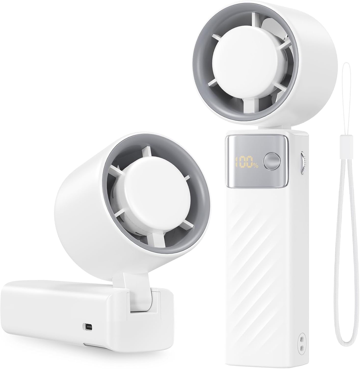 Mini Przenośny Wentylator Wentylator USB Prędkości Składany do Mały Kieszonkowy Wentylator z Możliwością Ładowania Mini Przenośny Wentylator Stołowy