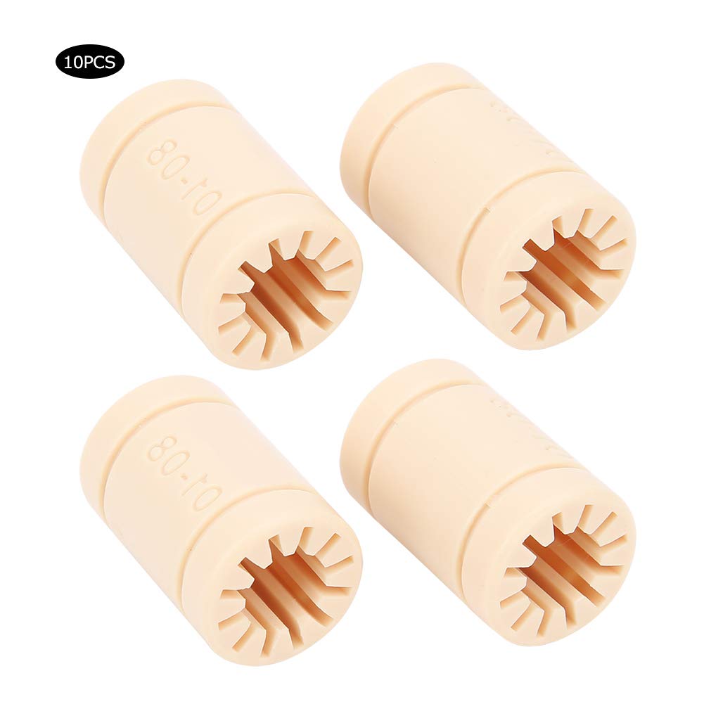 ROULEMENTS LINÉAIRES LM8UU - DIAMÈTRE INTÉRIEUR 8 Mm, EXTÉRIEUR 15 Mm, LONGUEUR 24 Mm, LOT DE 2, NEUFS