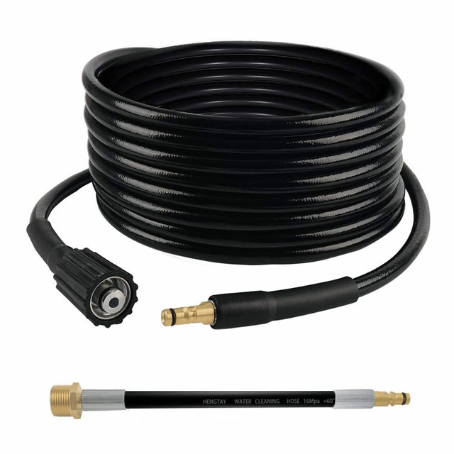 Top 6M Tuyau de Remplacement,Flexible Nettoyeur Haute Pression avec M22 à Filetage-Connecteur Quick Connect de Type clic pour Kärcher série K2-K7