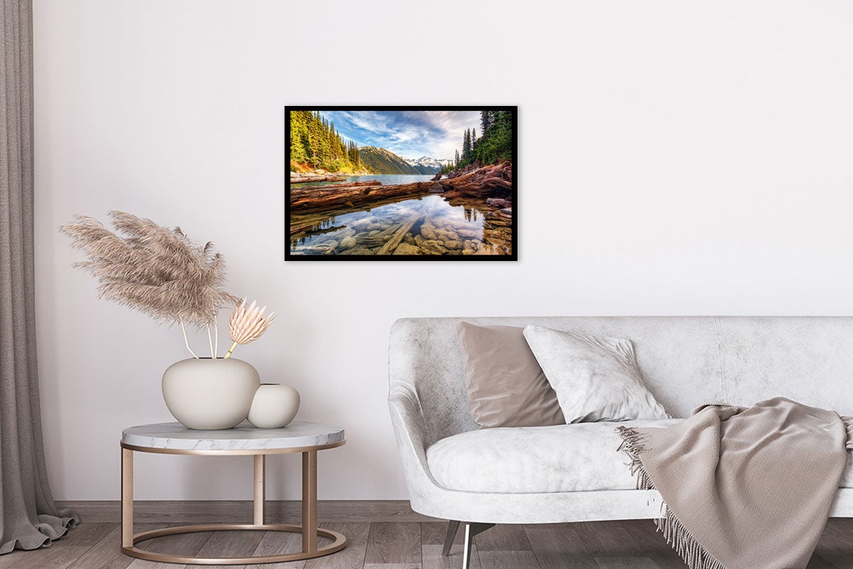 Poster decorativo paesaggio di montagna, 60x40cm - made in France - 4