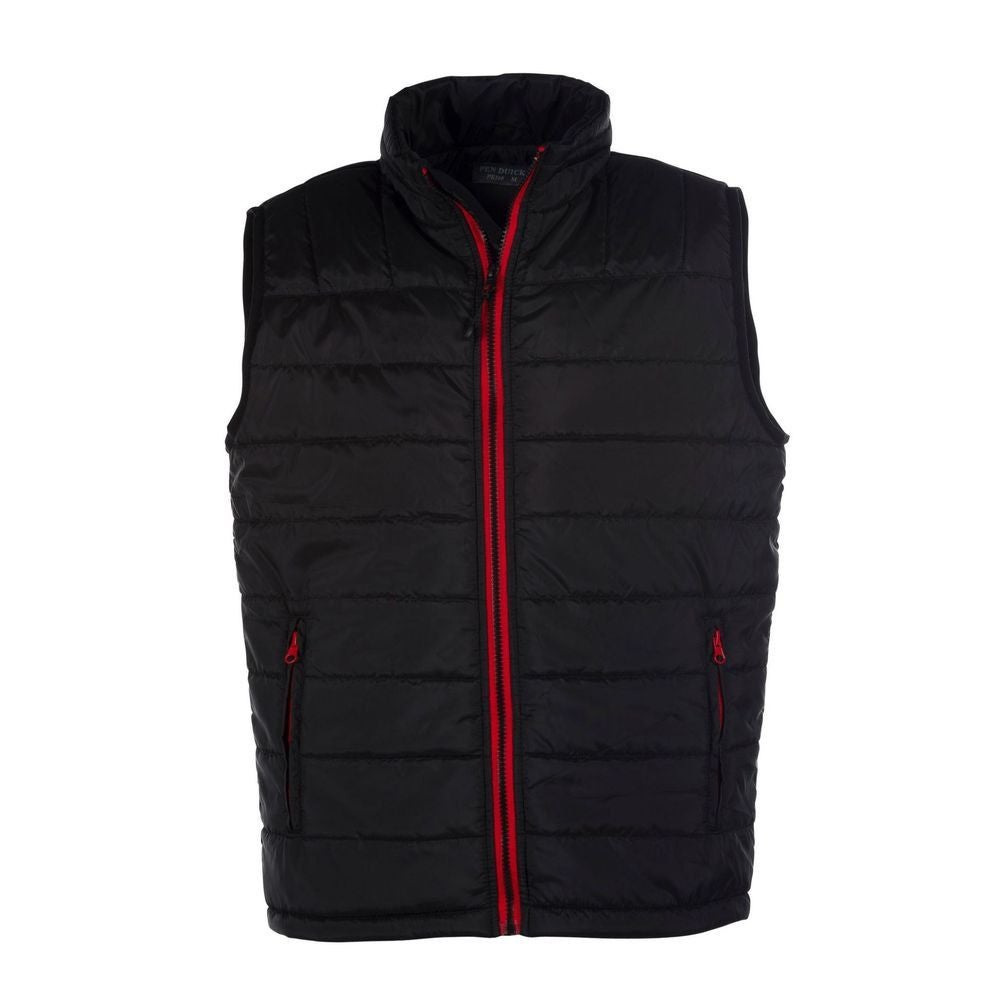 Doudoune sans manches Bodywarmer Pen Duick City Men Noir / Rouge XL | Leroy Merlin
