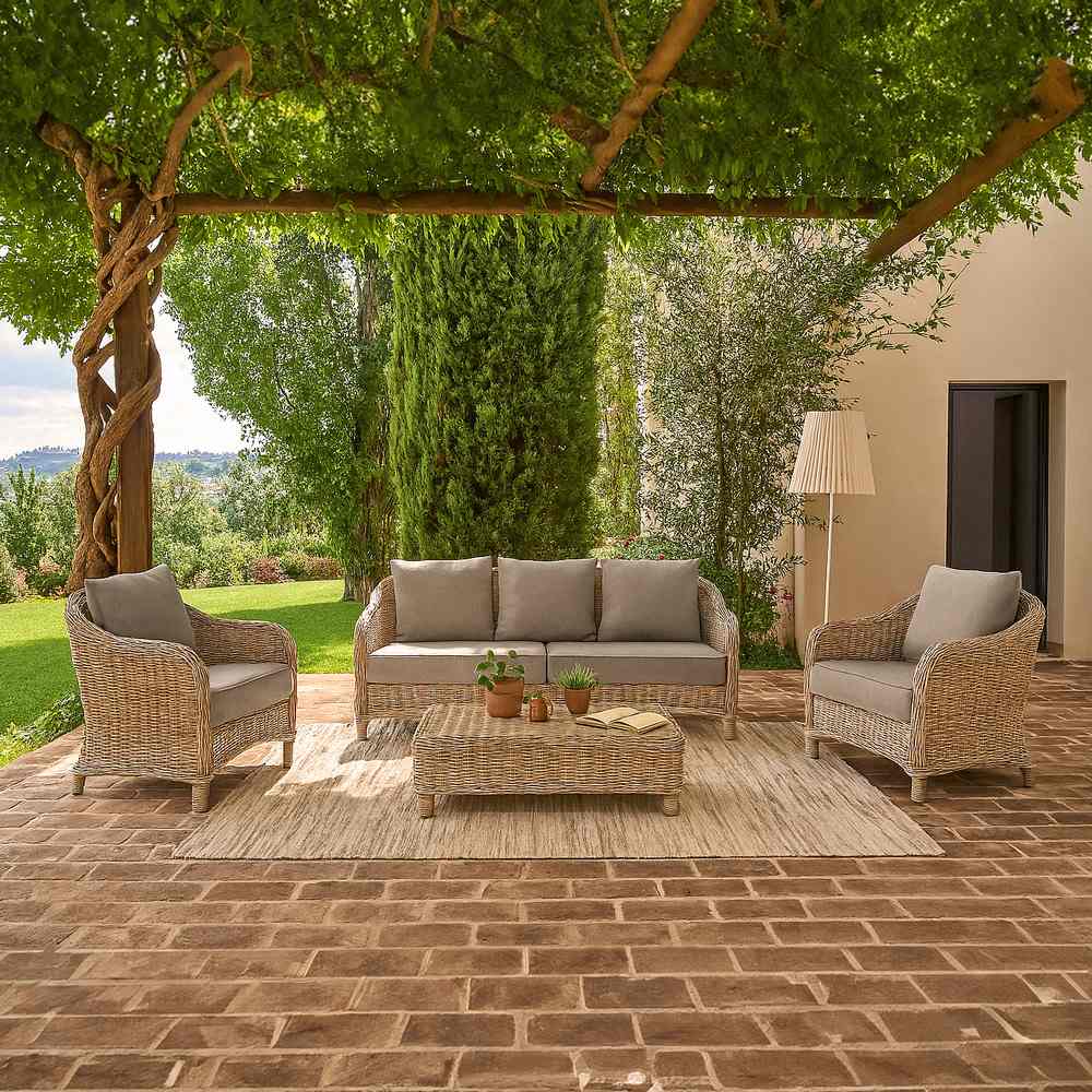 Rattan Divani Giardino Usati Poltrone In Rattan Da Esterno Prezzi