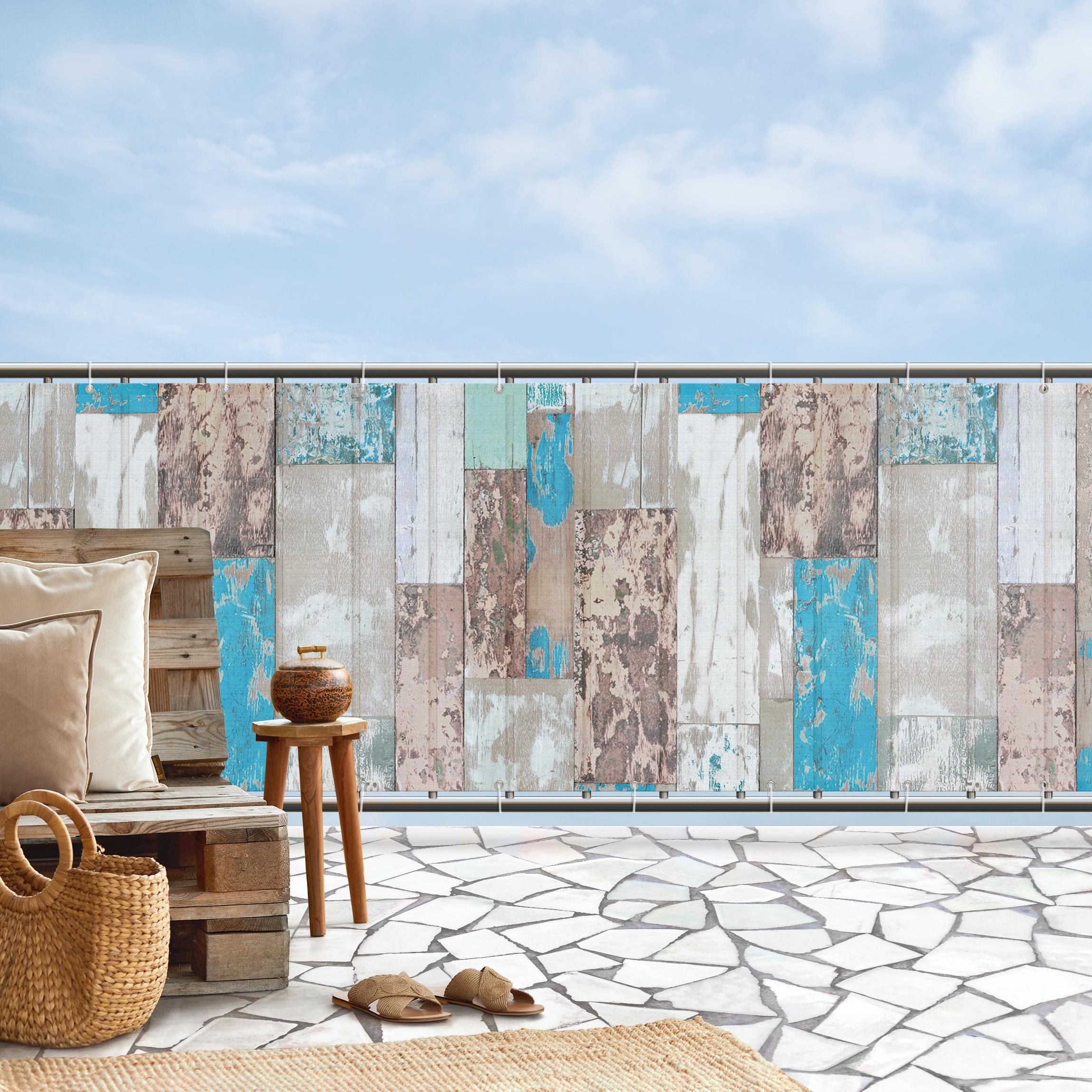 Rete Ombreggiante 90% 1.5x25mt - Telo Frangivento Per Balcone, Giardino E Privacy - Foto 2