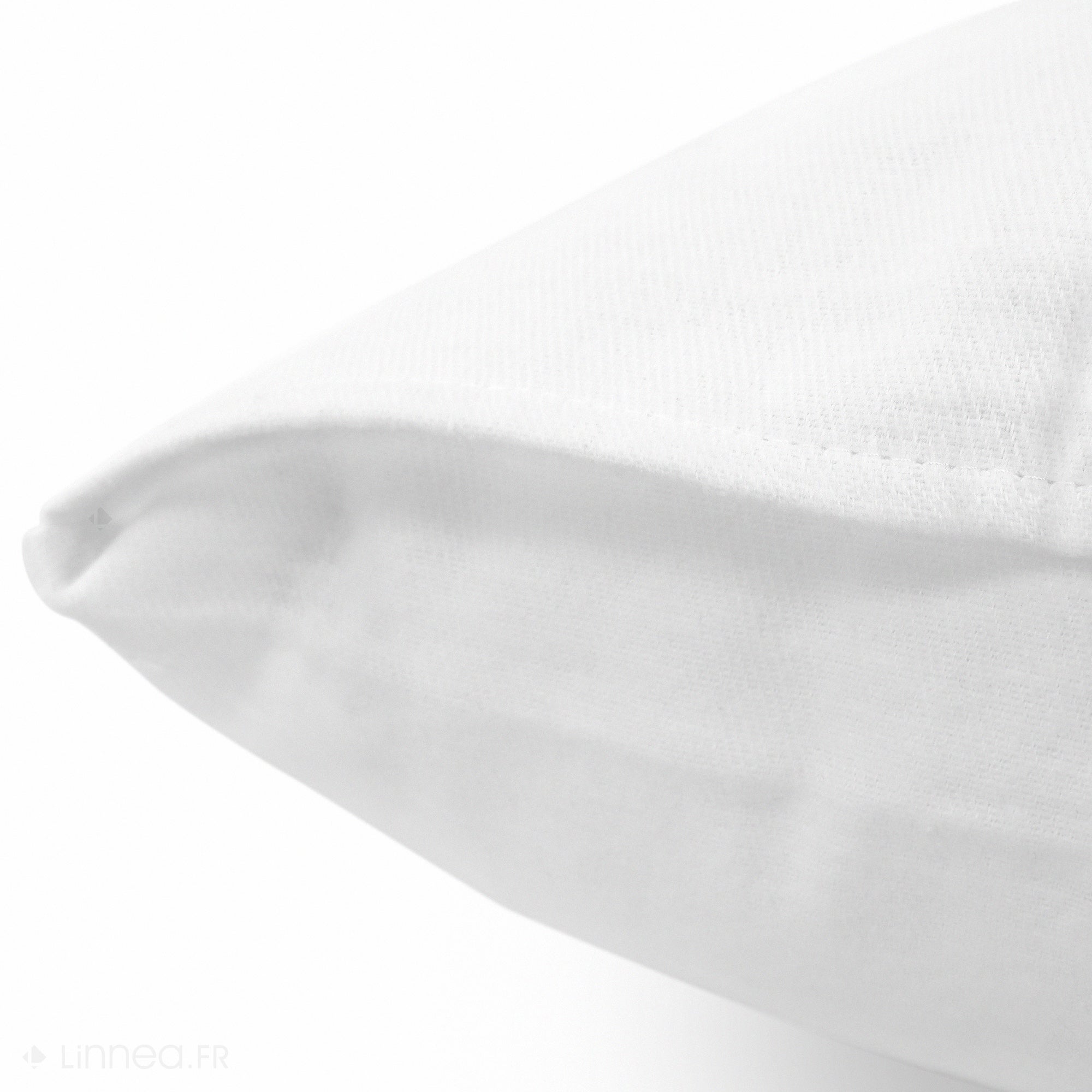 Housse de protection d'oreiller ANTONIN 40x60 cm molleton 220 g/m² absorbant blanc - 3
