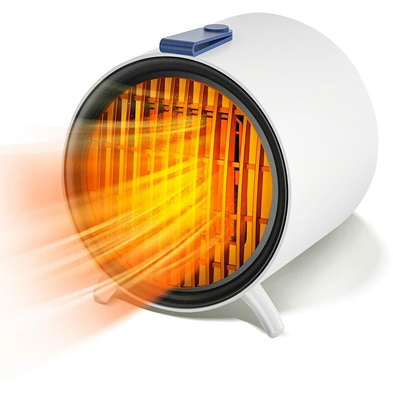 Grzejnik ceramiczny - Zabezpieczenie przed przegrzaniem - Nadaje się do użytku wewnątrz pomieszczeń, w biurach, domach i sypialniach - Biały