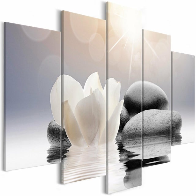 Tableau légèreté naturelle large - 200 x 100 cm