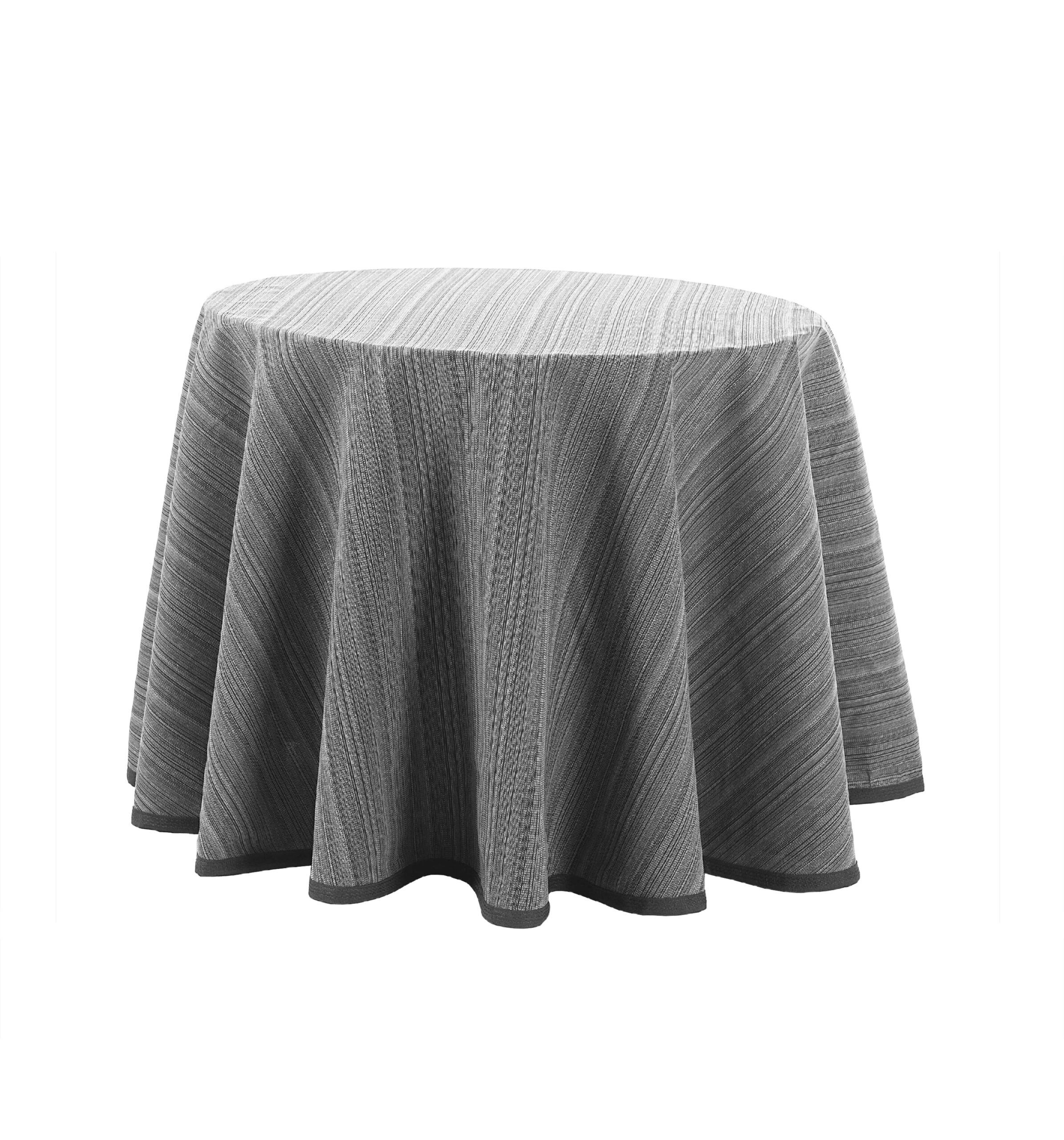 Falda para mesa camilla riby redonda 70cm gris donegal collections