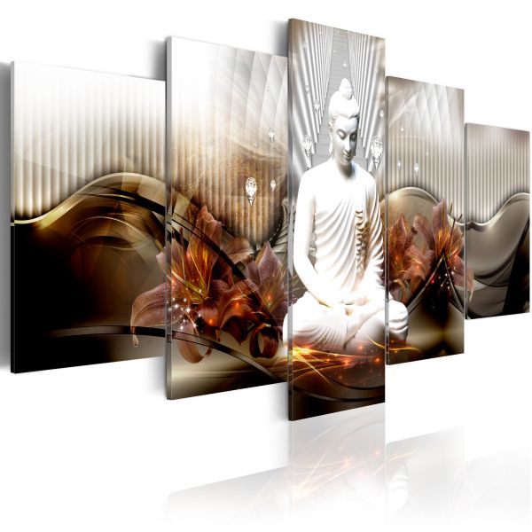 Tableau Zen Crystal Calm 100x50 cm | Leroy Merlin