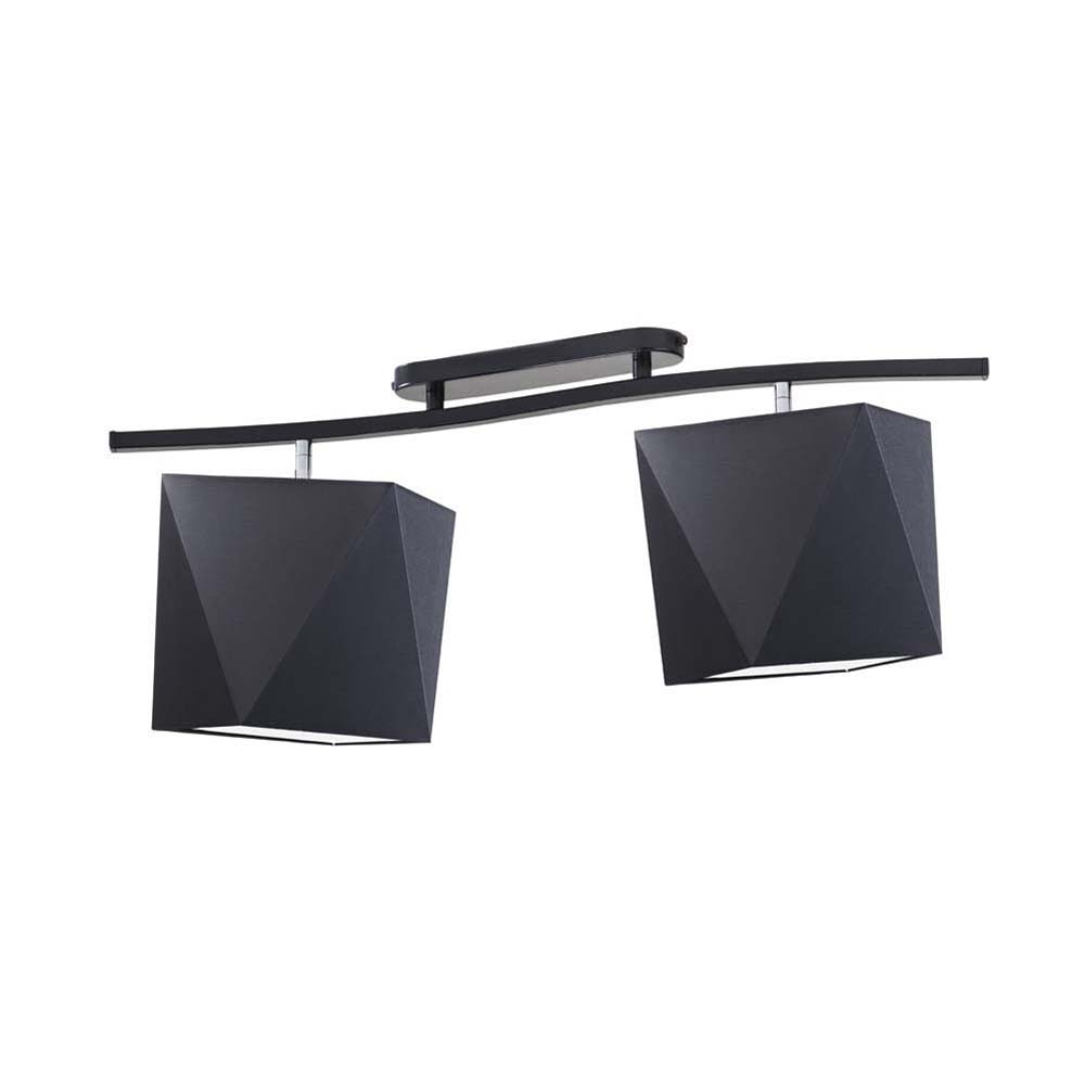Lampa żyrandol plafon sufitowy z abażurami diament MICHELLE FALA P2