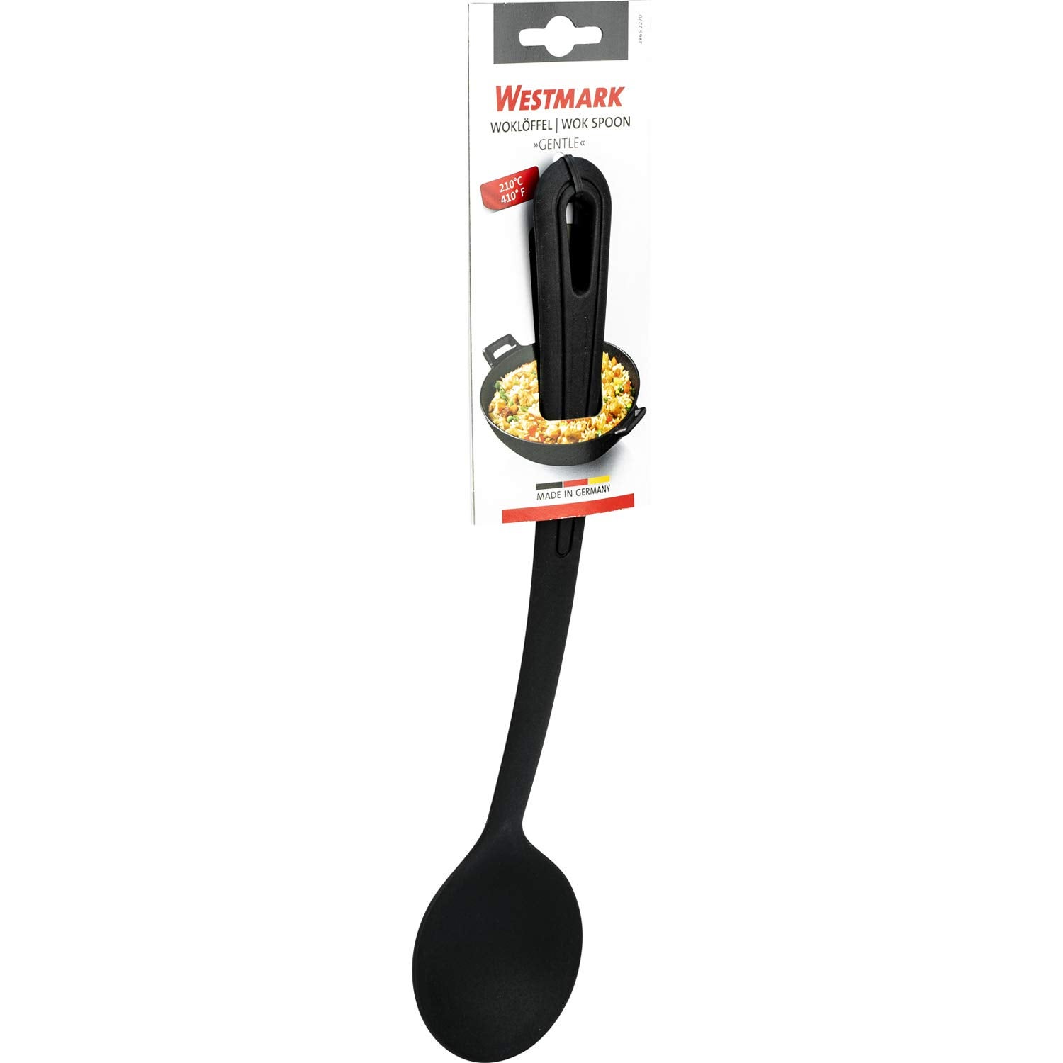 Westmark Cucchiaio per verdure/wok, Cucchiaio da cucina, Lunghezza: 31,5 cm, Gentle, Nero, 28652270 - 4